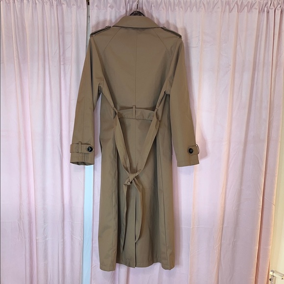 The Primark Edit - Classic Tan Trench Coat - Size US 8 - Picture 3 of 10